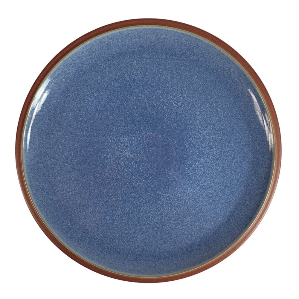 Denby Juice Dinner Plate Berry Blue 10.5" Round Stoneware England Replacement
